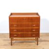 Mid-Century Danish Teak Dressing Table, 1960s - Image 5