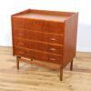Mid-Century Danish Teak Dressing Table, 1960s - Image 3