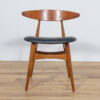 Komplet czterech krzeseł Model CH33, proj. Hans J. Wegner, Carl Hansen & Søn, Dania, lata 60 - obrazek 12