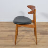 Komplet czterech krzeseł Model CH33, proj. Hans J. Wegner, Carl Hansen & Søn, Dania, lata 60 - obrazek 15