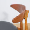 Komplet czterech krzeseł Model CH33, proj. Hans J. Wegner, Carl Hansen & Søn, Dania, lata 60 - obrazek 20