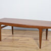 Mid Century Teak Coffee Table by Johannes Andersen for CFC Silkeborg, Denmark, 1960s