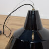 Mid-Century Industrial Enameled Pendant Lamp by Louis Poulsen, Denmark, 1950s - Image 12