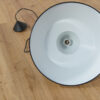 Mid-Century Industrial Enameled Pendant Lamp by Louis Poulsen, Denmark, 1950s - Image 15