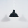 Mid-Century Industrial Enameled Pendant Lamp by Louis Poulsen, Denmark, 1950s