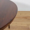 Mid-Century Round Rosewood Coffee Table by Severin Hansen for Haslev Møbelsnedkeri, 1960s - Image 7