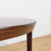 Mid-Century Round Rosewood Coffee Table by Severin Hansen for Haslev Møbelsnedkeri, 1960s - Image 8