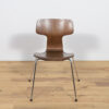 Komplet czterech krzeseł model 3103, proj. A. Jacobsen, Fritz Hansen, Dania, lata 70 - obrazek 14