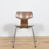 Komplet czterech krzeseł model 3103, proj. A. Jacobsen, Fritz Hansen, Dania, lata 70 - obrazek 15