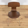 Komplet czterech krzeseł model 3103, proj. A. Jacobsen, Fritz Hansen, Dania, lata 70 - obrazek 18