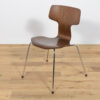 Komplet czterech krzeseł model 3103, proj. A. Jacobsen, Fritz Hansen, Dania, lata 70 - obrazek 13