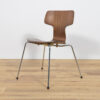 Komplet czterech krzeseł model 3103, proj. A. Jacobsen, Fritz Hansen, Dania, lata 70 - obrazek 12