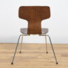 Komplet czterech krzeseł model 3103, proj. A. Jacobsen, Fritz Hansen, Dania, lata 70 - obrazek 17