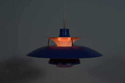 Lampa wisząca PH5, proj. P. Henningsen, Louis Poulsen, Dania, lampy z lat 60