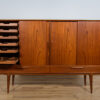 Mid-Century Teak Sideboard Model 13 by  G. Omann for Omann Jun, Denmark, 1960s - Image 9