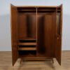 Ash & Walnut Wardrobe by Bohumil Landsman for Jitona, 1960s - Image 12
