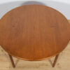 Mid-Century Round Extendable Dining Table from McIntosh, 1960s - Image 6