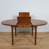 Mid-Century Round Extendable Dining Table from McIntosh, 1960s - Image 7