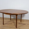 Mid-Century Round Extendable Dining Table from McIntosh, 1960s - Image 14