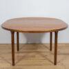Mid-Century Round Extendable Dining Table from McIntosh, 1960s - Image 15