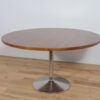 Mid-Century Teak Round Dining Table, 1970s