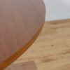 Mid-Century Teak Round Dining Table, 1970s - Image 7