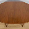 Mid-Century Round Extendable Dining Table from McIntosh, 1960s - Image 11