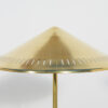Mosiężna lampa stołowa, proj. Bent Karlby, Lyfa, Dania, 1956 - obrazek 10