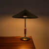 Mosiężna lampa stołowa, proj. Bent Karlby, Lyfa, Dania, 1956 - obrazek 6
