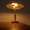 Mosiężna lampa stołowa, proj. Bent Karlby, Lyfa, Dania, 1956 - obrazek 8
