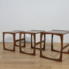 Mid-Century Teak Nesting Tables by R. Benett for G-Plan, United Knigdom, 1970s, Set of 3 - Image 13