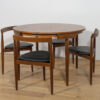 Mid-Century Teak Dining Table and Chairs Set by Hans Olsen for Frem Røjle, Denmark, 1950s, Set of 5 - Image 5