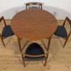 Mid-Century Teak Dining Table and Chairs Set by Hans Olsen for Frem Røjle, Denmark, 1950s, Set of 5 - Image 7