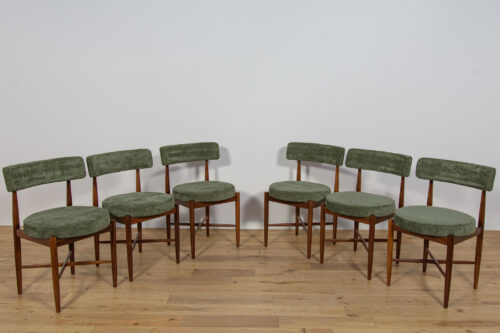 Mid-Century Teak Dining Chairs by Ib Kofod Larsen for G-Plan, 1960s, Set of 6 - Image 3