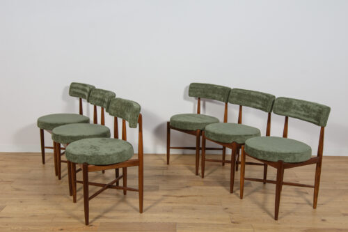 Mid-Century Teak Dining Chairs by Ib Kofod Larsen for G-Plan, 1960s, Set of 6 - Image 4