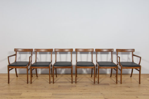 Danish Dining Chairs by Ole Wanscher for Poul Jeppesens Furniture Factory, 1960s, Set of 6 - Image 4