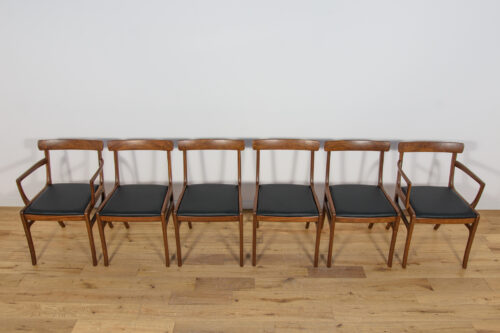 Danish Dining Chairs by Ole Wanscher for Poul Jeppesens Furniture Factory, 1960s, Set of 6 - Image 5