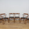Danish Dining Chairs by Ole Wanscher for Poul Jeppesens Furniture Factory, 1960s, Set of 6