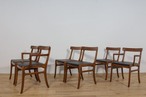 Danish Dining Chairs by Ole Wanscher for Poul Jeppesens Furniture Factory, 1960s, Set of 6 - Image 3