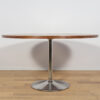 Mid-Century Modern Round Dining Table, Denmark, 1970s - Image 4