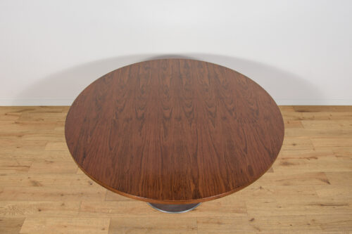Mid-Century Modern Round Dining Table, Denmark, 1970s - Image 6