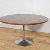 Mid-Century Modern Round Dining Table, Denmark, 1970s