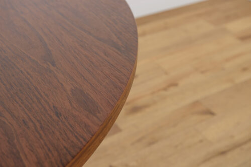 Mid-Century Modern Round Dining Table, Denmark, 1970s - Image 7