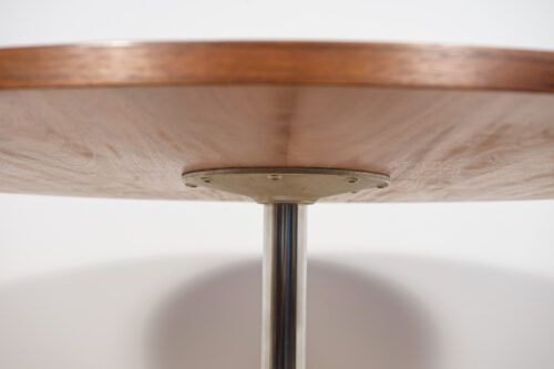 Mid-Century Modern Round Dining Table, Denmark, 1970s - Image 11