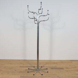 Chromed Steel Coat Rack by Sidse Werner for Fritz Hansen, Denmark, 1970s