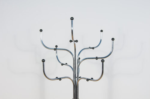 Chromed Steel Coat Rack by Sidse Werner for Fritz Hansen, Denmark, 1970s - Image 5