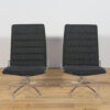 Mid Century SAS Copenhagen Airport Lounge Chairs by Jens Ammunsen for Fritz Hansen, Denmark, 1980s, Set of 2 - Image 2