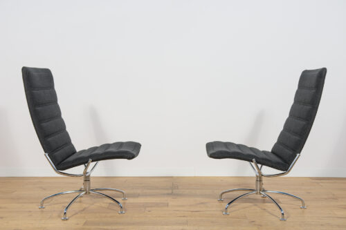 Mid Century SAS Copenhagen Airport Lounge Chairs by Jens Ammunsen for Fritz Hansen, Denmark, 1980s, Set of 2 - Image 5