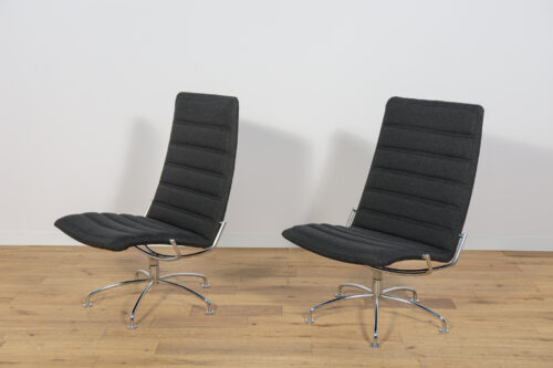 Mid Century SAS Copenhagen Airport Lounge Chairs by Jens Ammunsen for Fritz Hansen, Denmark, 1980s, Set of 2 - Image 6