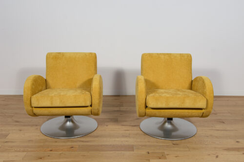 Mid-Century Swivel Armchairs, Denmark, 1960s, Set of 2 - Image 7